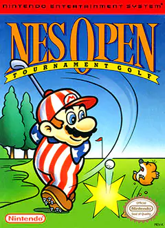 Portada de la descarga de NES Open Tournament Golf