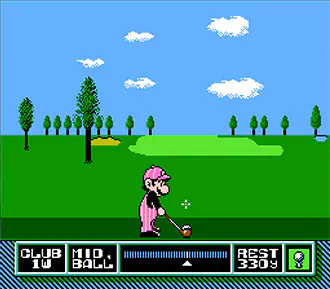 Imagen de la descarga de NES Open Tournament Golf
