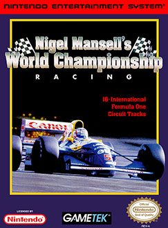 Juego online Nigel Mansell's World Championship Racing (NES)