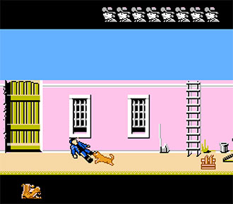 Pantallazo del juego online North & South (NES)