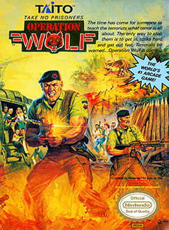 Carátula del juego Operation Wolf (NES)