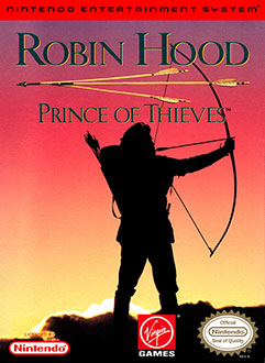 Carátula del juego Robin Hood Prince of Thieves (NES)