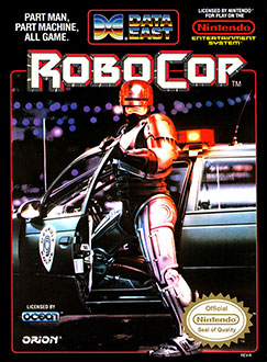 Carátula del juego RoboCop (NES)