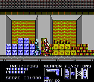 Pantallazo del juego online RoboCop (NES)