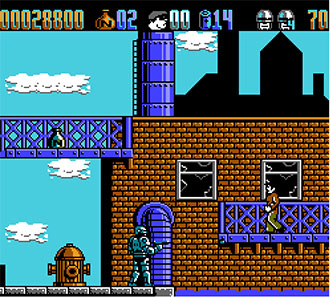 Pantallazo del juego online RoboCop 2 (NES)