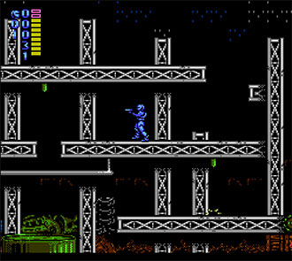 Pantallazo del juego online Robocop Versus The Terminator (NES)