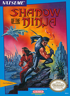 Carátula del juego Shadow of the Ninja (NES)