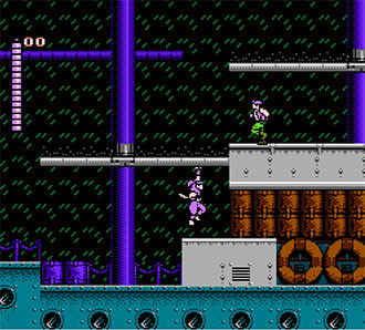 Pantallazo del juego online Shadow of the Ninja (NES)