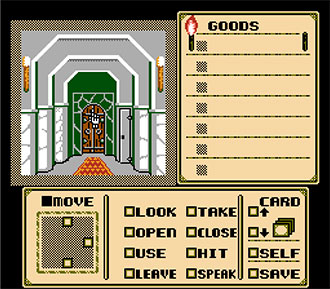 Pantallazo del juego online Shadowgate (NES)