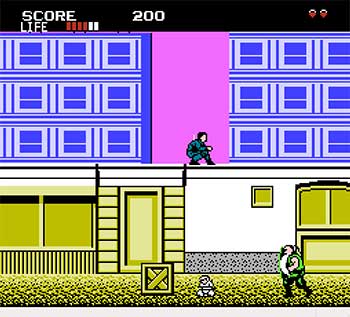 Pantallazo del juego online Shinobi (NES)
