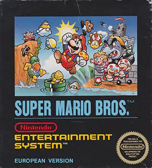 Portada de la descarga de Super Mario Bros