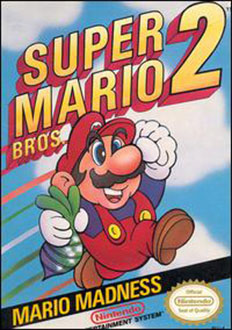 Carátula del juego Super Mario Bros 2 (NES)