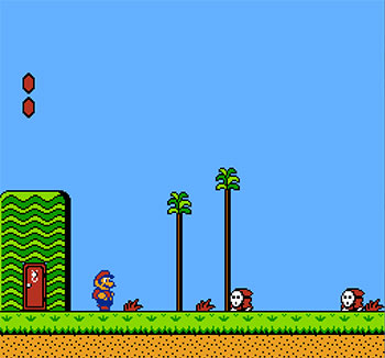 Pantallazo del juego online Super Mario Bros 2 (NES)