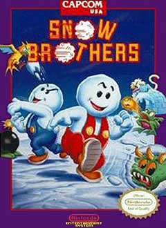 Carátula del juego Snow Brothers (NES)