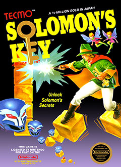 Carátula del juego Solomon's Key (NES)