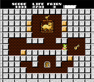 Pantallazo del juego online Solomon's Key (NES)