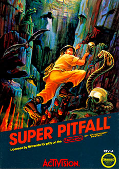 Carátula del juego Super Pitfall (NES)