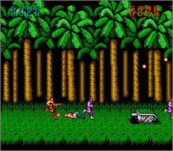 Pantallazo del juego online Super C (NES)