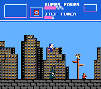 Pantallazo del juego online Superman (NES)