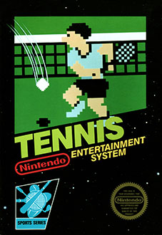Carátula del juego Tennis (NES)