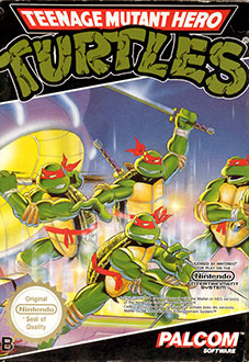 Carátula del juego Teenage Mutant Ninja Turtles (NES)