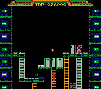 Pantallazo del juego online Wrecking Crew (NES)