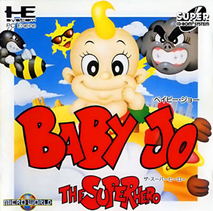 Carátula del juego Baby Jo The Super Hero (PC ENGINE CD)