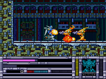 Pantallazo del juego online Blood Gear (PC ENGINE CD)