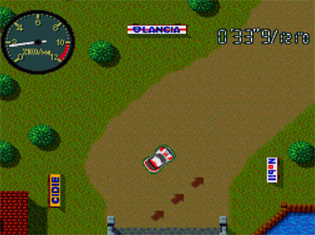 Pantallazo del juego online Championship Rally (PC ENGINE-CD)