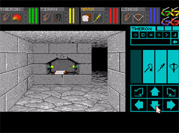 Pantallazo del juego online Dungeon Master Theron's Quest (PC ENGINE CD)