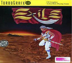 Carátula del juego Exile (PC ENGINE CD)
