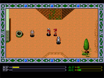 Pantallazo del juego online Exile (PC ENGINE CD)