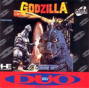 Carátula del juego Godzilla (PC ENGINE CD)