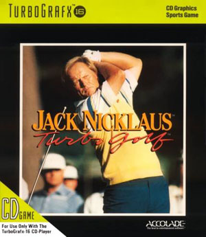 Carátula del juego Jack Nicklaus' Turbo Golf (PC ENGINE CD)