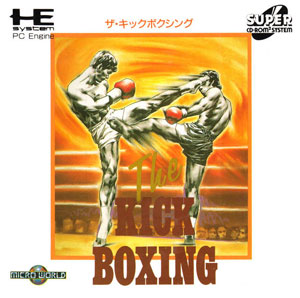 Carátula del juego The Kick Boxing (PC ENGINE-CD)