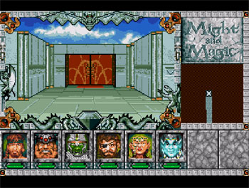 Pantallazo del juego online Might and Magic III Isles of Terra (PC ENGINE CD)