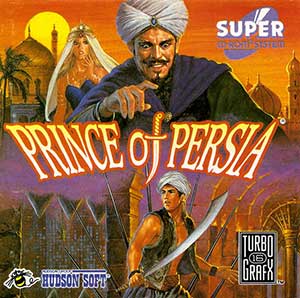 Carátula del juego Prince of Persia (PC ENGINE CD)