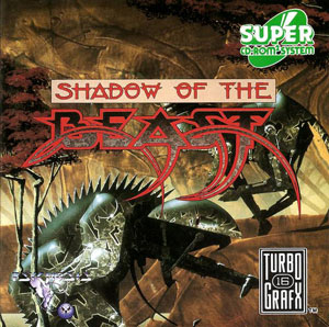 Carátula del juego Shadow of the Beast (PC ENGINE CD)