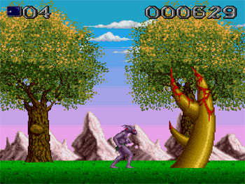 Pantallazo del juego online Shadow of the Beast (PC ENGINE CD)