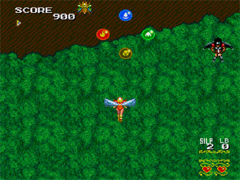 Pantallazo del juego online Sylphia (PC ENGINE-CD)