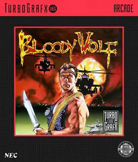 Portada de la descarga de Bloody Wolf