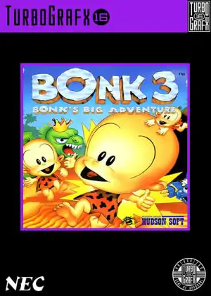 Portada de la descarga de Bonk 3: Bonk’s Big Adventure