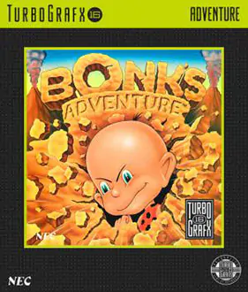 Portada de la descarga de Bonk’s Adventure