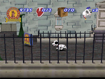 Pantallazo del juego online Disney's 101 Dalmatians II Patch's London Adventure (PSX)