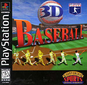 Carátula del juego 3D Baseball (PSX)