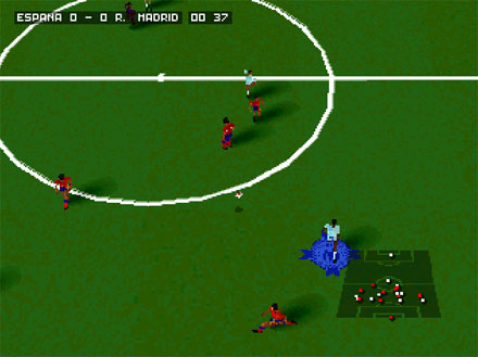 Pantallazo del juego online 4-4-2 Soccer (PSX)