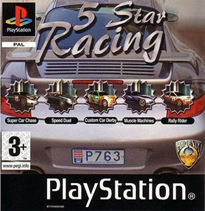 Carátula del juego 5 Star Racing (PSX)