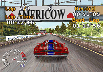 Pantallazo del juego online 5 Star Racing (PSX)