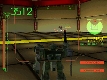 Pantallazo del juego online Armored Core Project Phantasma (PSX)