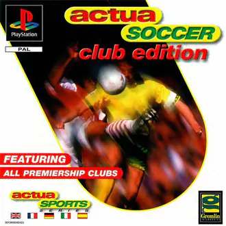 Portada de la descarga de Actua Soccer: Club Edition